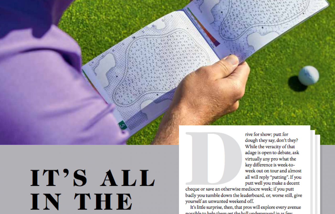 Green Book debuts in Golf Monthly Green Book debuts in Golf Monthly